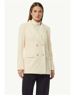 Блейзер MIT LOGO-KNÖPFEN, молочный Comma casual identity