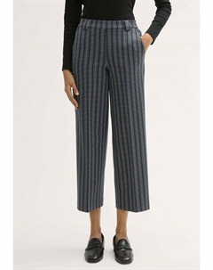 Брюки CROPPED MIT GERADEM BEIN, синий Tom tailor