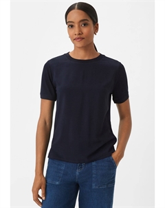 Базовая футболка, цвет navy Comma casual identity