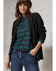 Топ с длинными рукавами, зеленый Cecil