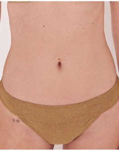 Простые бразильские плавки бикини, жёлтый Agua de coco