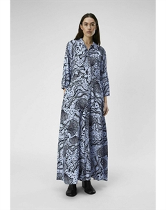 Платье макси, синий Object