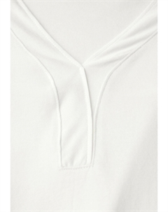 Топ с длинными рукавами, белый Cecil