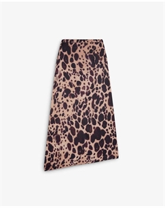 Юбка миди с принтом, мультиколор Scalpers