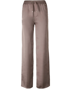 Атласные брюки, коричневый Herno