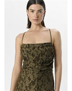 Платье макси, хаки Object