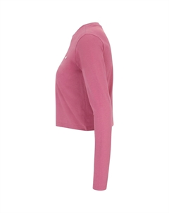 Топ с длинными рукавами APPAREL BENNDORF CROPPED, розовый Fila