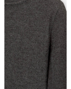 Топ с длинными рукавами ASYMMETRIC WITH SIDE GATHERING, темно-серый Pull & bear