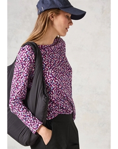 Топ с длинными рукавами BEDRUCKTES, розовый Cecil