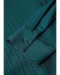 Блузка на пуговицах MIT STRUKTUR, цвет морской волны Cecil