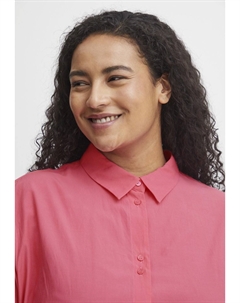 Блузка на пуговицах VIBI, розовый Fransa