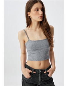 Топ STRAPPY CROP, серый Koton