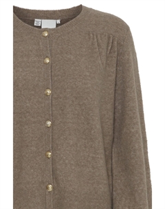 Кардиган IHLIYANNA CA FUNGI, коричневый Ichi