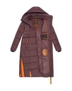 Зимнее пальто KRISTALLBLUME, фиолетовый Navahoo