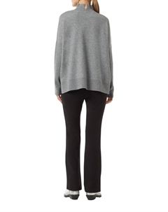 Джемпер GESCHLITZTEM ROLLKRAGEN, серый Comma casual identity