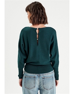 Джемпер FLEDERMAUSÄRMELN, темно-зеленый Cache cache