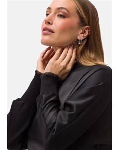 Джемпер GLÄNZENDE VORDERSEITE, черный Zero