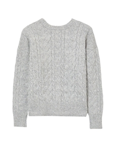 Джемпер GIROCOLLO TRECCE, серый Calliope