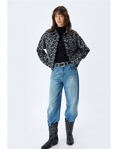 Летняя куртка LEOPARD SHACKET, серый Koton