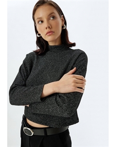 Джемпер HIGH NECK, черный Koton