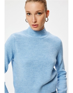 Джемпер HIGH NECK, синий Koton