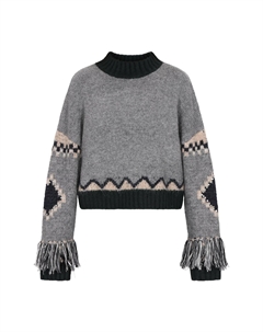 Джемпер, серый Izia