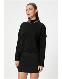 Джемпер HIGH NECK, черный Koton