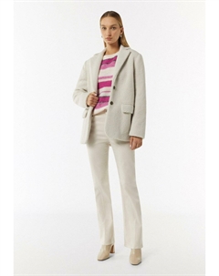 Джемпер GESTREIFTER, белый Comma casual identity