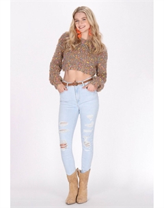 Джемпер, коричневый Izia