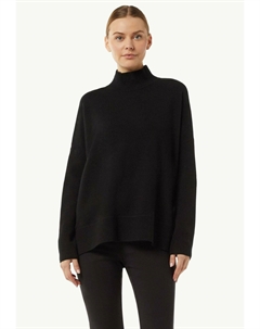 Джемпер GESCHLITZTEM ROLLKRAGEN, черный Comma casual identity