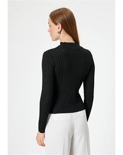 Джемпер HIGH NECK, черный Koton