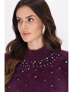 Джемпер, фиолетовый Faina