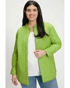 Куртка-бомбер, зеленый Ulla popken