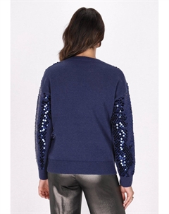 Джемпер, темно-синий деним Faina