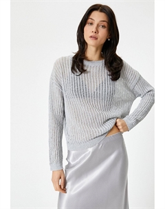 Джемпер CREW NECK, серый Koton