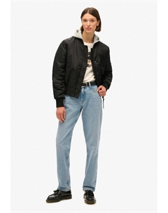 Куртка-бомбер, черный Superdry