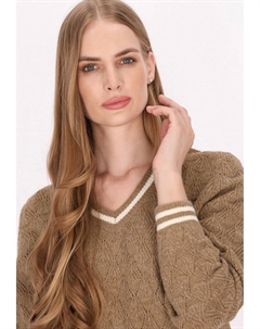 Джемпер, коричневый Dreimaster