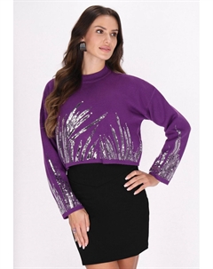 Джемпер, фиолетовый Faina
