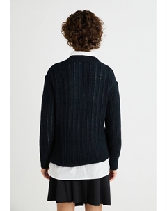 Джемпер FARILA OVERSIZED DISTRESSED, черный Weekday