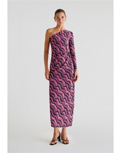 Коктейльное платье / Вечернее платье OFF SHOULDER, мультиколор Scalpers