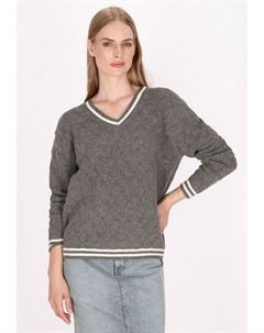 Джемпер, серый Dreimaster