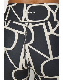 Леггинсы FONT LOGO TRAIN, черный Only play