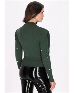 Джемпер, темно-зеленый Faina