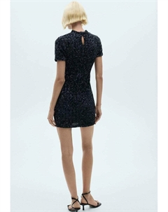 Коктейльное платье / Вечернее платье XBEIJING, темно-синий Mango