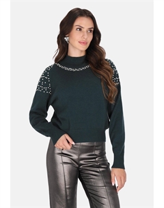 Джемпер, темно-зеленый Faina