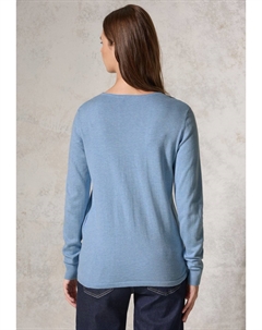 Джемпер FEIN, сине-серый Cecil