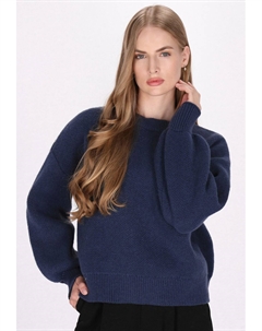 Джемпер, темно-синий деним Dreimaster