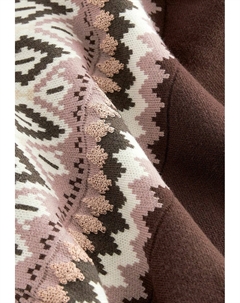 Джемпер COSY WITH DETAIL REGULAR FIT, коричневый Next