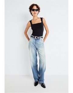 Джинсы свободного кроя RAIL MID LOOSE, синий Weekday