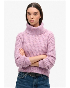 Джемпер BRUSHED SLOUCH NECK, светло-розовый Superdry
